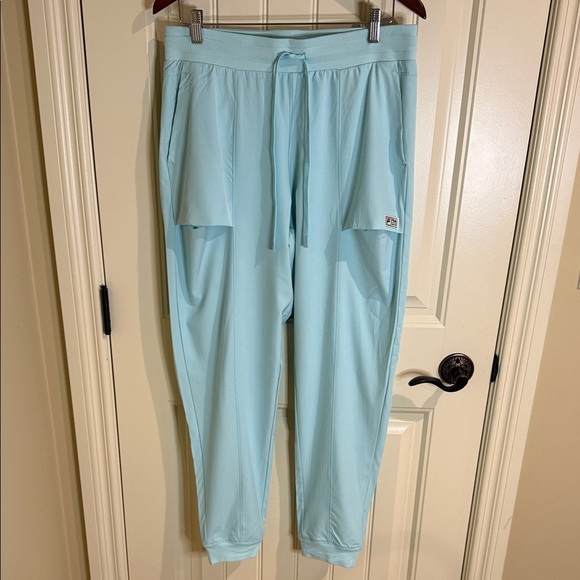 Fila Joggers Jersey Lined Light Green Women's Size L - Picture 4 of 15